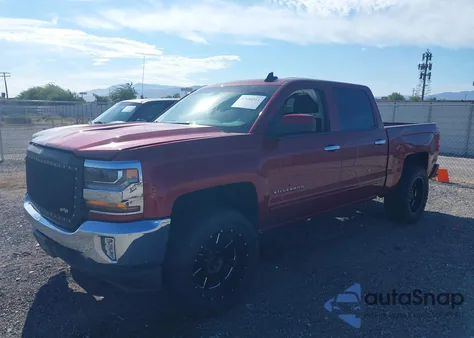 2018 Chevrolet Silverado 1500 1Lt из США, поврежденный, VIN 3GCUCRER3JG192466